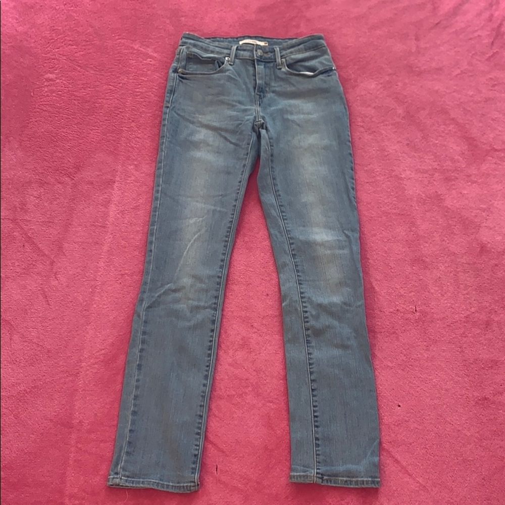 Levi’s Mid Rise Skinny Denim Jeans 27 NEW
